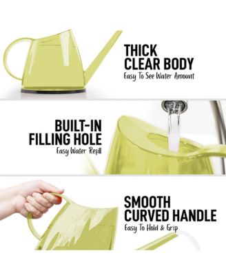 Small Watering Can with Long Slim Spout for Indoor Plants, 47oz