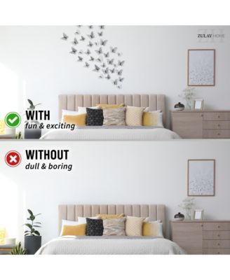 3D Removable DIY Butterfly Wall Decor with 3 Wing Designs (48pcs)