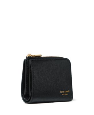 Devin Pebbled Leather Compact Wallet