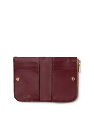 Devin Pebbled Leather Compact Wallet