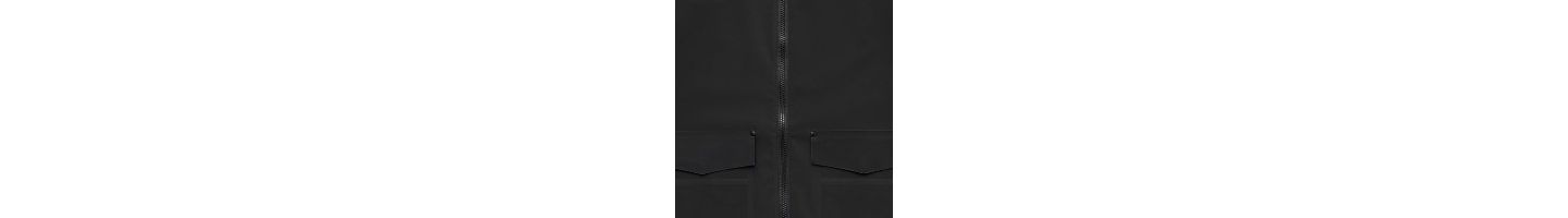 Женские куртки Stutterheim Mosebacke Patch Matte Raincoat, цвет: Чёрный — фото 10