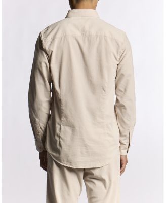 Men's Long Sleeve Micro Corduroy Shirt