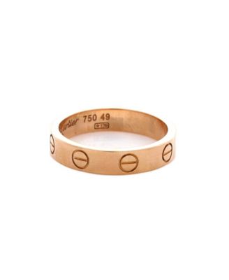 Love Wedding Band Ring