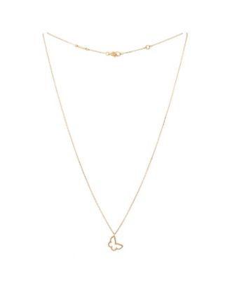 Sweet Alhambra Butterfly Pendant Necklace