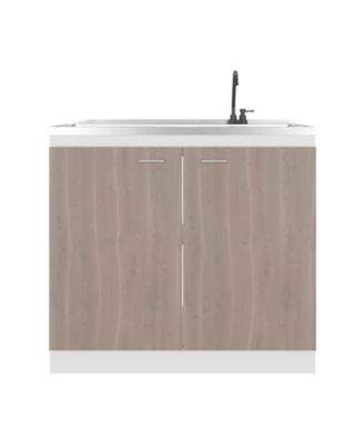 Extremo Kitchen Storage Cabinet with 2 Doors and 3 Shelves