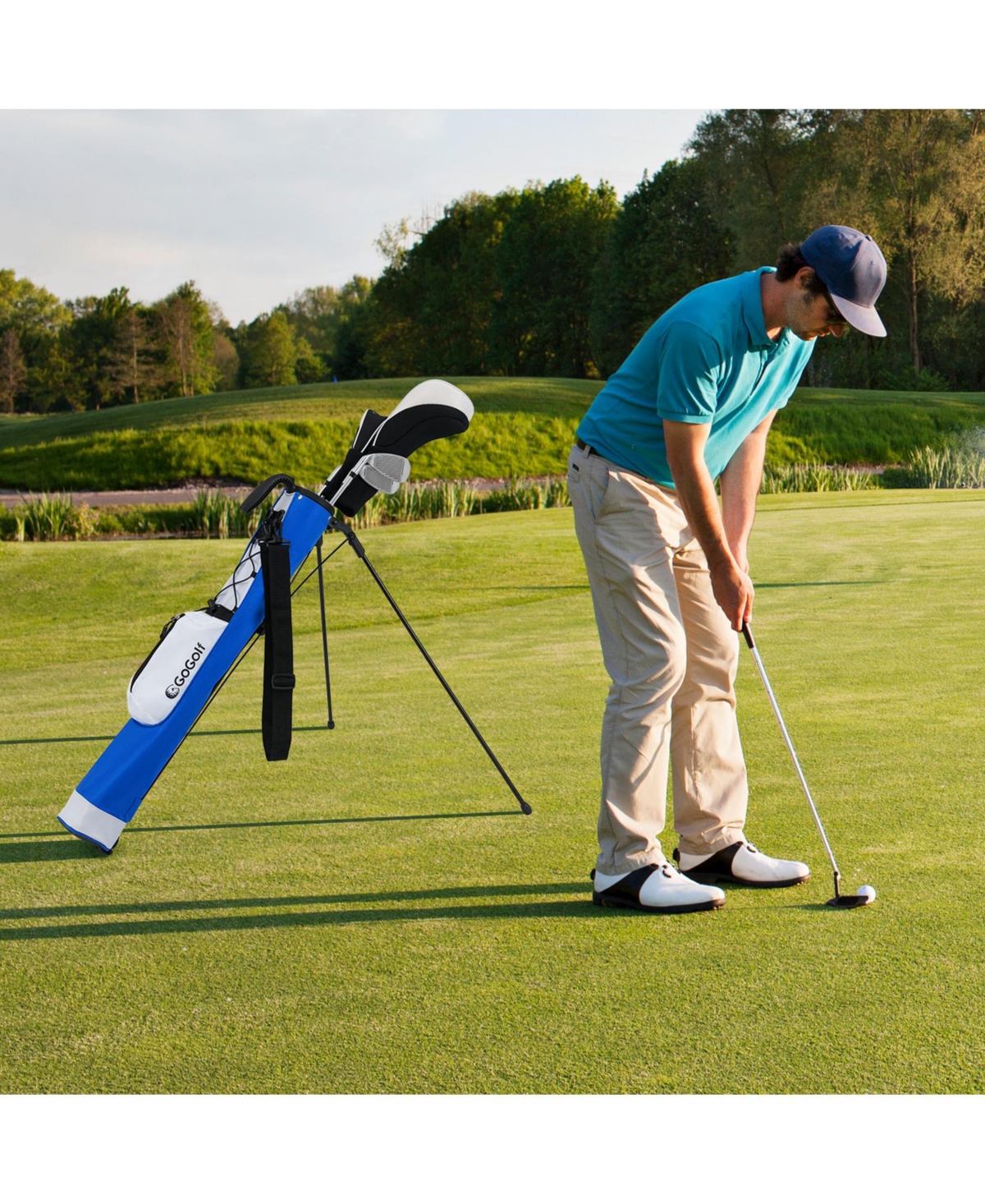 Mecale Lightweight Golf Stand Bag for Driving Range