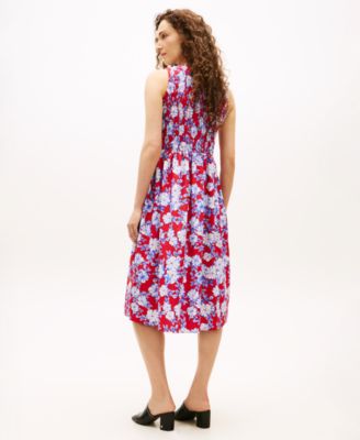 Women's Smocked Midi Dress