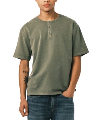 Men's Short-Sleeve Henley T-Shirt