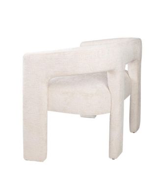 Gwen Modern Luxury Jacquard Fabric Upholstered Sculpture Bench