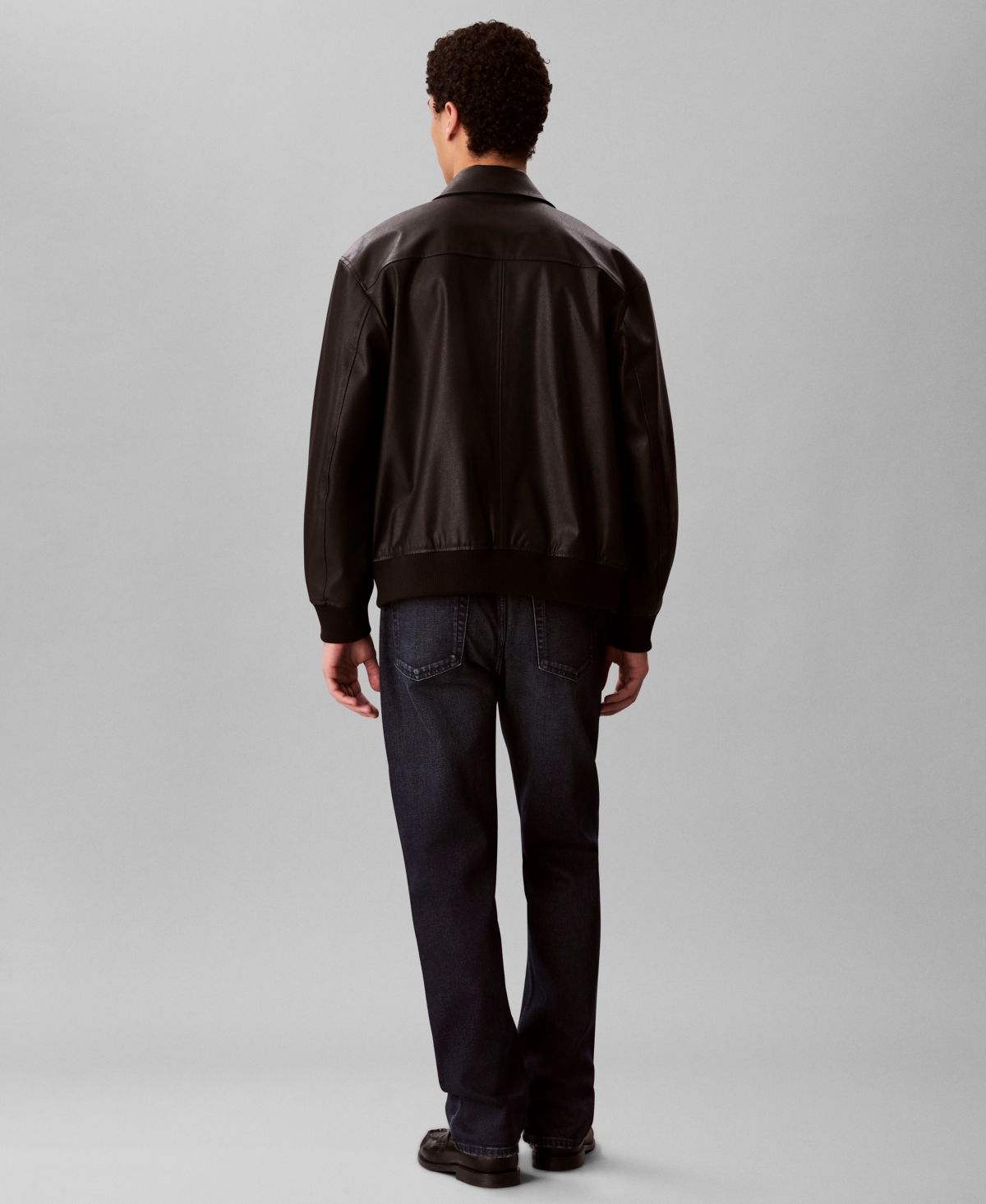 Calvin Klein Men's Straight-Fit Stretch Denim Jeans