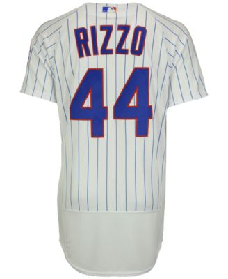 Men's Majestic Chicago Cubs #44 Anthony Rizzo Authentic Cream 1969