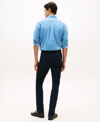 Men's Denton Slim-Straight Five-Pocket Stretch Essential Twill Pants