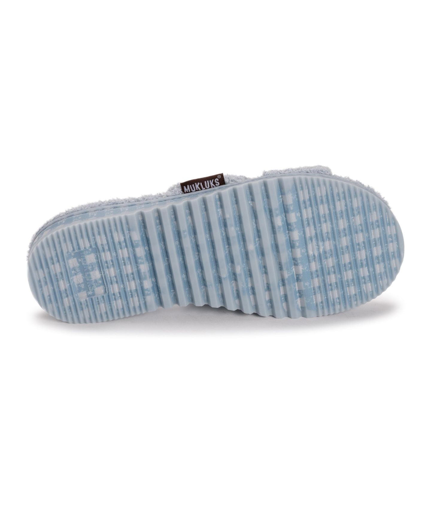Женские тапочки MUK LUKS Cecilia Slide Slipper, цвет: Синий — фото 5