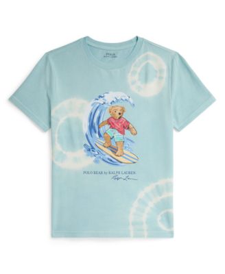 Boys' 8-20 Short-Sleeve Tie-Dye Polo Bear T-Shirt