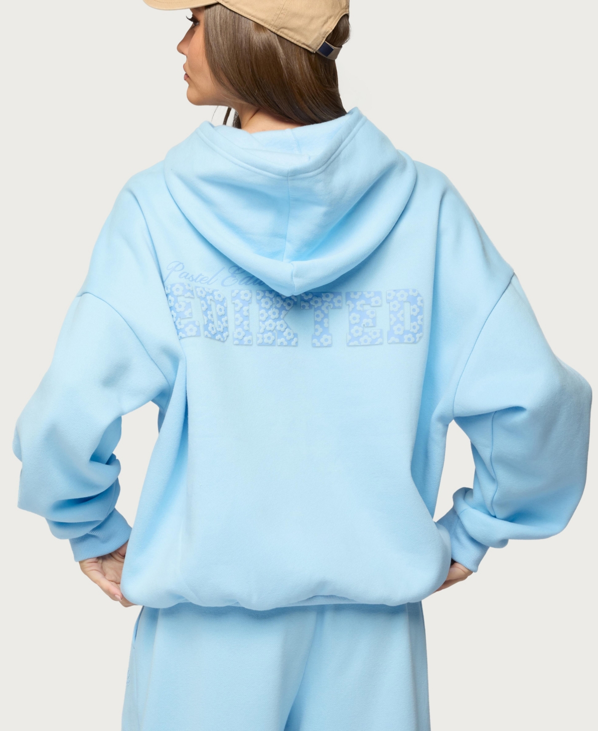 Edikted Women's Pastel Edit Oversized Hoodie