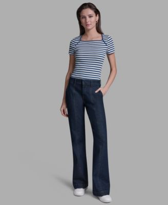 Women's Mid-Rise Flared Jeans