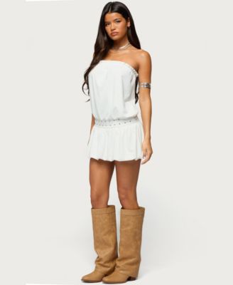 Women's Layton Studded Strapless Bubble Mini Dress