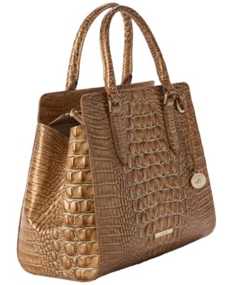 Finley Small Leather Satchel Bag