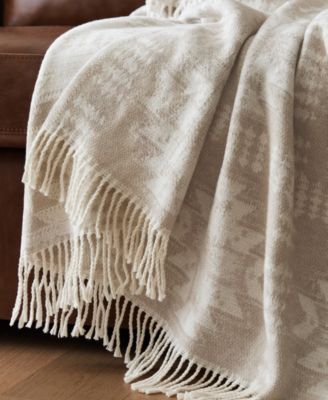 Alberta Cotton Blend Breathable Throw, 50" x 60"