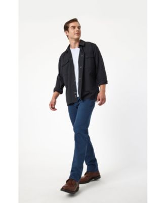 Men's Zach Straight Leg In Sky Casual Twill Pants