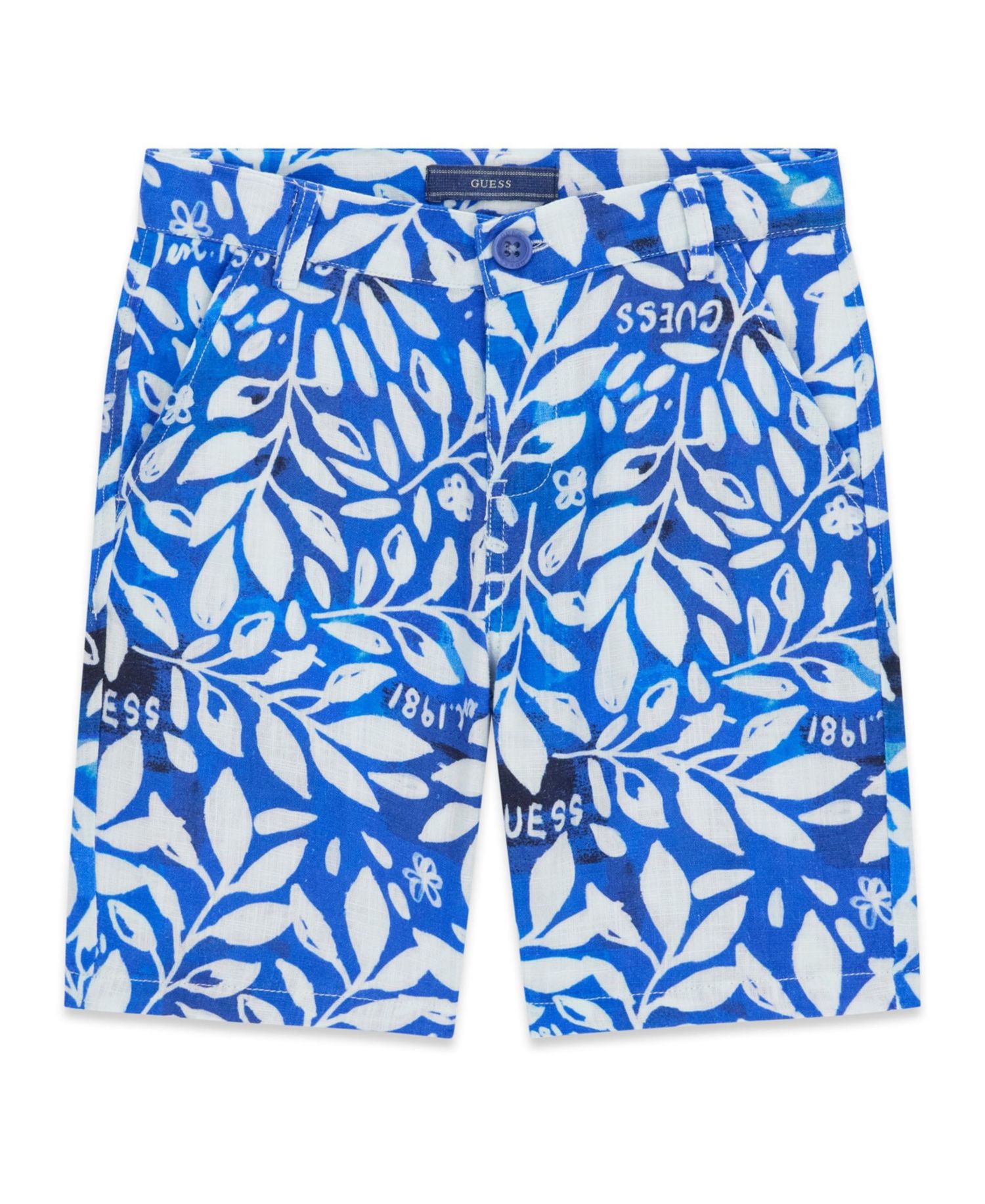 Boys' 7-18 Printed Bermuda Shorts