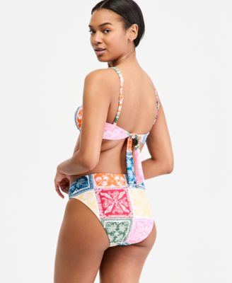 Women's Cabana Club Scoop Neck Ring Bikini Top