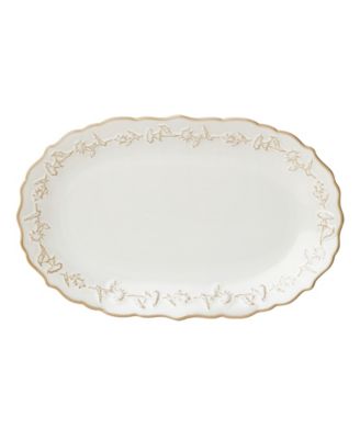 Homespun 13.7" Hors D'oeuvre Tray