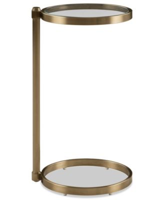 Isla 24" Glass Chairside Table