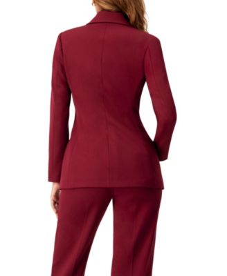 Women's Tailored Single-Button Blazer