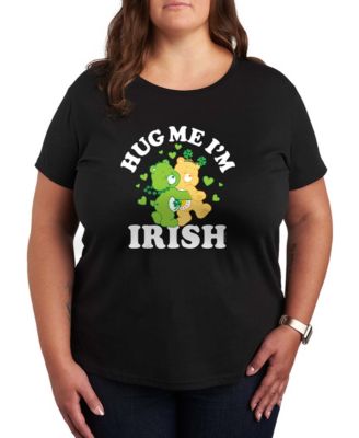 Plus Size Hug Me I'm Irish Short-Sleeve Crewneck T-Shirt