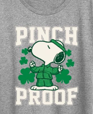 Plus Size Peanuts St. Patrick's Day Short-Sleeve Graphic T-Shirt