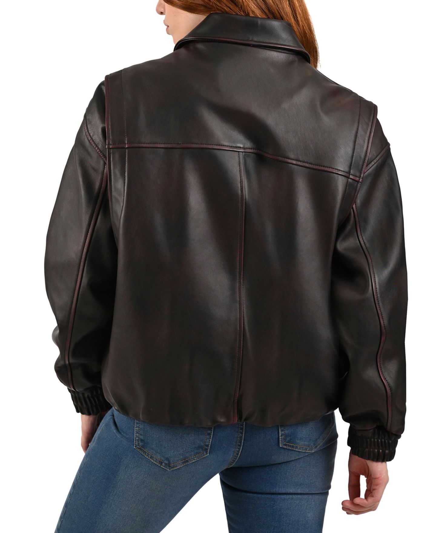 Женская куртка Frye Lamb leather, цвет: Чёрный — фото 2