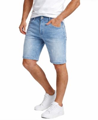 Men's Slim-Fit Stretch Denim Shorts