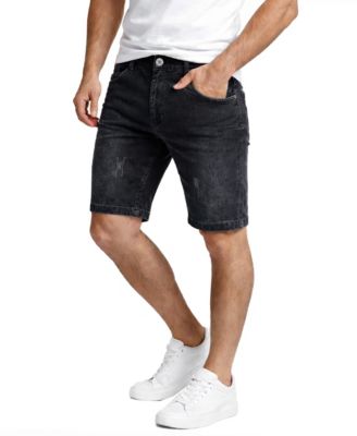 Men's Slim-Fit Stretch Denim Shorts