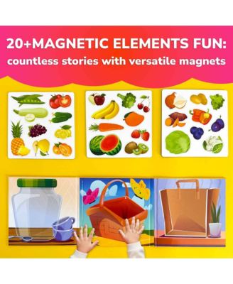 Travel Magnetic Puzzles – 20+Pcs Fun Travel Game Toy for Kids Ages 3-5