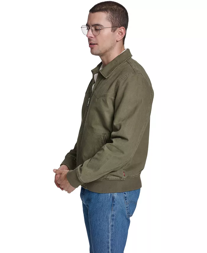 Men's Cotton Western Bomber Jacket - thumbnail 3
