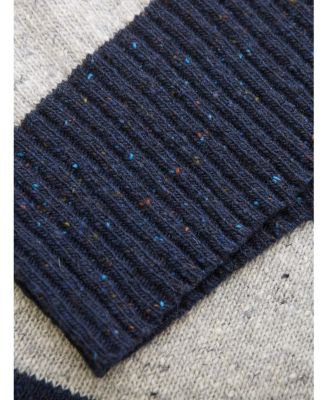 Women's Donegal Colourblock Funnel Neck Sweater