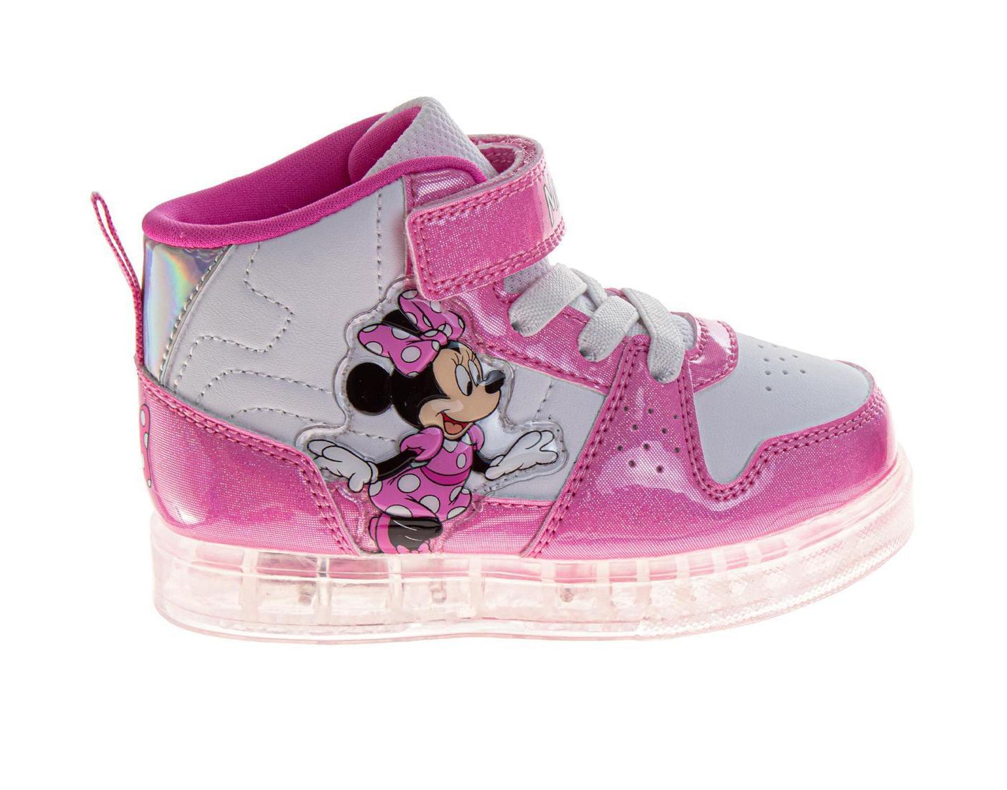 Кроссовки Disney Comfortable Casuals Sneaker для девочек, цвет: Розовый белый — фото 2