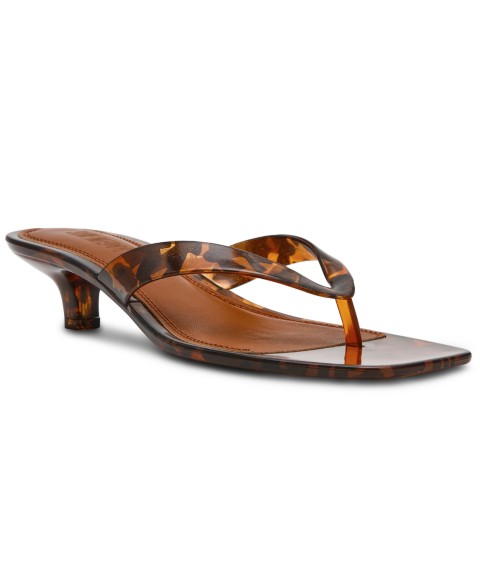 Женские сандалии Steve Madden Women's Tracie-J Jelly Thong Kitten-Heel Sandals