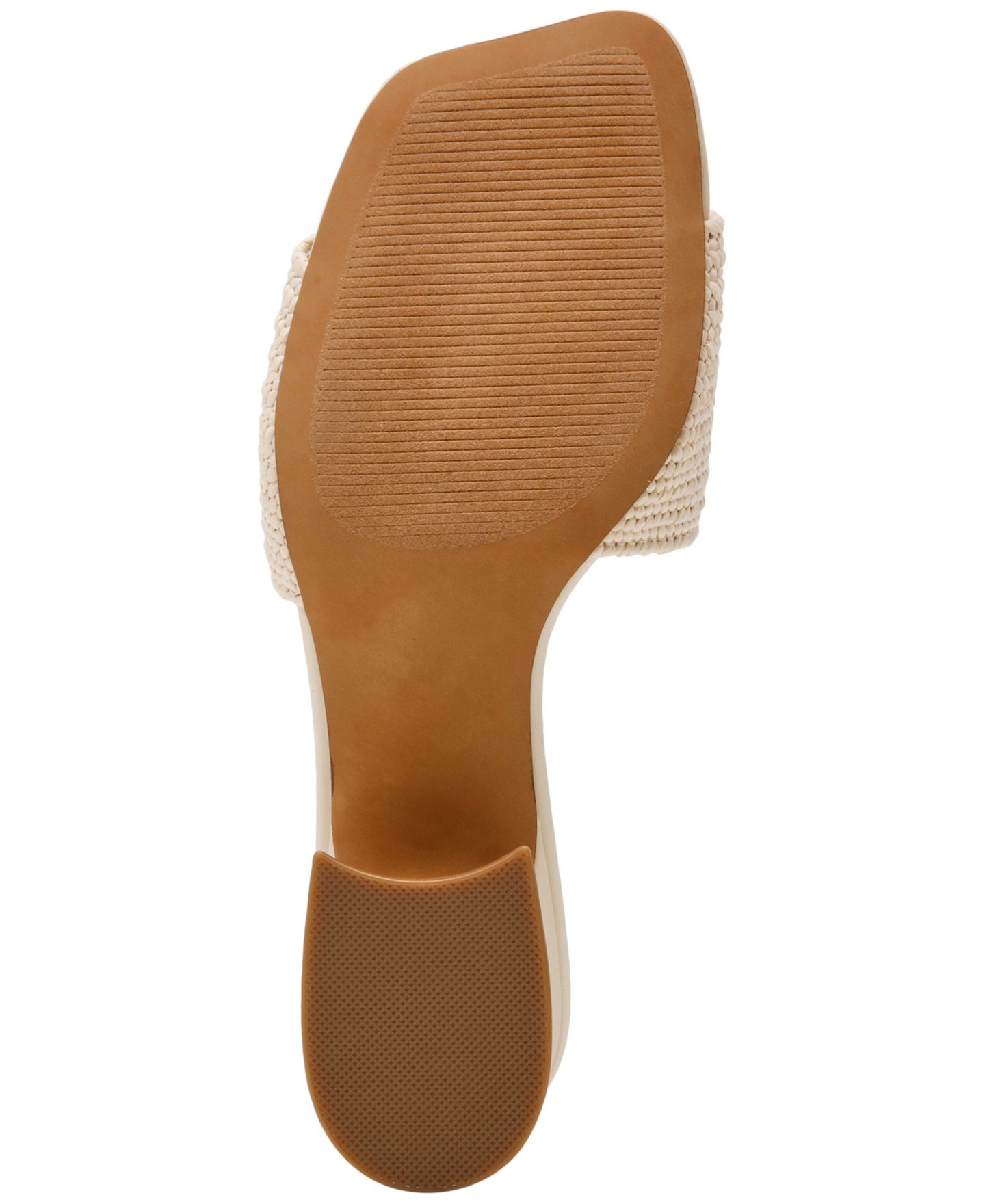 Женские сандалии Steve Madden Frolic Bell-Heel Slip-On, цвет: Натуральный — фото 5