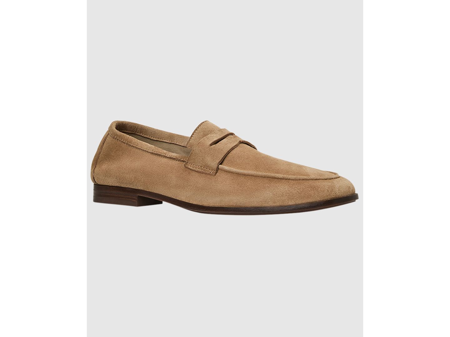 Мужские туфли Aquatalia Jon Penny Slip-On, цвет: Рыжевато-коричневый — фото 1