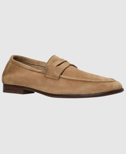 Мужские туфли Aquatalia Jon Penny Slip-On, цвет: Рыжевато-коричневый