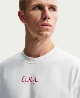 USA Flag Crewneck Short-Sleeve T-Shirt