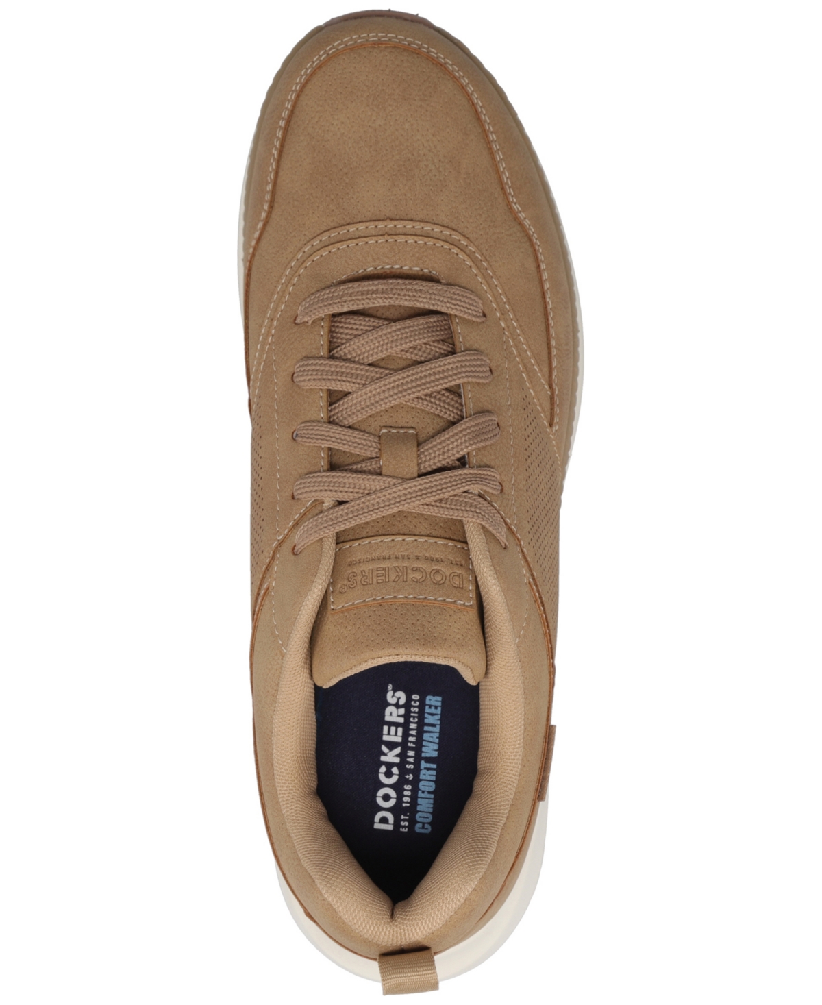 Dockers Men's Tenacity Synthetic Leather Lace-Up Sneakers