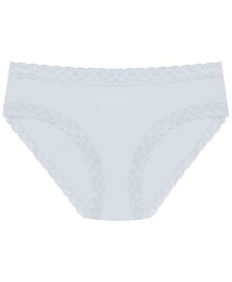 Women's Bliss Lace-Trim Cotton Brief Underwear 156058
