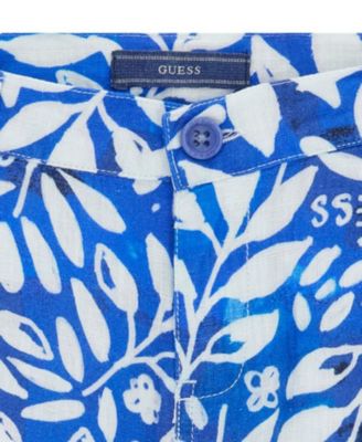 Boys' 7-18 Printed Bermuda Shorts