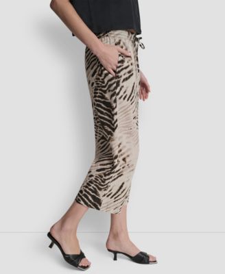 Women's Printed Pull-On Pants