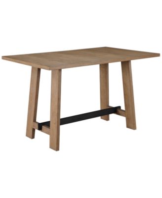 Macai 35.75" Wood Counter Height Table