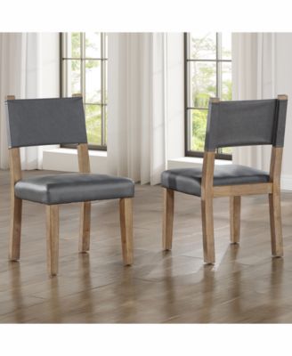 Macai 4-Pc. Faux Leather Side Chair Set