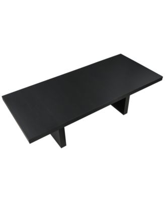 Macai 7-Pc. Wood Dining Set (Rectangular Table + 6 Upholstered Side Chairs)